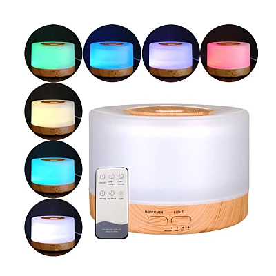 Umidificator de Aer cu Ultrasunete D006 cu LED 500ml Umidificator de Aer cu Ultrasunete D006 cu LED 500ml