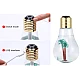Umidificator de aer cu lampa LED - sub forma de bec cu palmier Umidificator de aer cu lampa LED - sub forma de bec cu palmier
