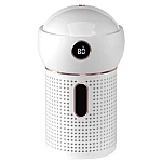 Umidificator incarcare USB 3 in 1 cu proiector cer instelat pulverizare silentioasa 650ml Alb