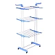 Uscator pentru rufe cu 3 nivele si suport pentru umerase dimensiuni 75x64x170cm Uscator pentru rufe cu 3 nivele si suport pentru umerase dimensiuni 75x64x170cm