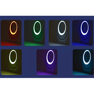 Ventilator digital cu lumina LED RGB, USB, 45W SMART SAFETY FAN Ventilator digital cu lumina LED RGB, USB, 45W SMART SAFETY FAN