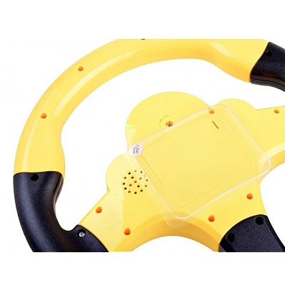 Volan interactiv cu lumini si sunete Learning Simulate Driver galben Volan interactiv cu lumini si sunete Learning Simulate Driver galben
