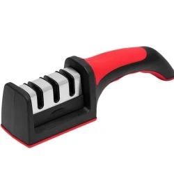 Ascutitor 3in1 de bucatarie cu maner (foarfece, cutite ceramica) Ascutitor 3in1 de bucatarie cu maner (foarfece, cutite ceramica)