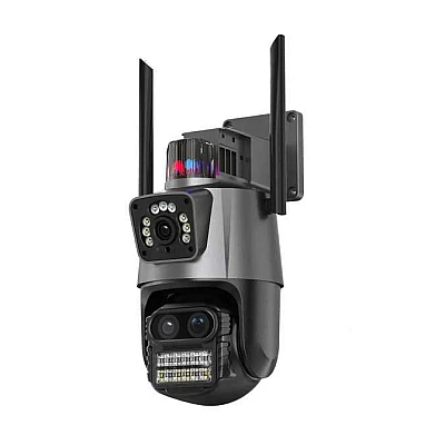 Camera de Supraveghere dubla WIFI Rotativa cu Sirena 8MP Camera de Supraveghere dubla WIFI Rotativa cu Sirena 8MP