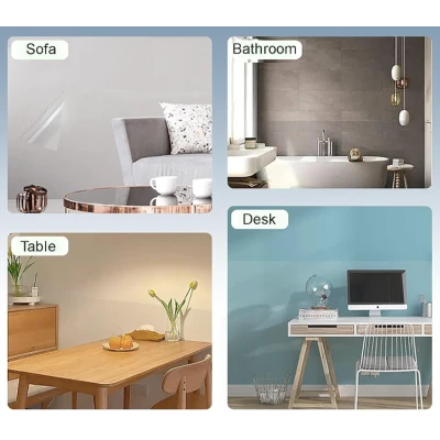 Folie protectie Transparenta dimensiune 60x300 cm (GROSIME 0,02 milimetri )