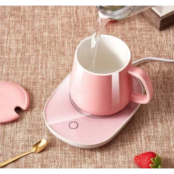 Incalzitor Electric Inteligent pentru ceai cafea control tactil alimentare priza Incalzitor Electric Inteligent pentru ceai cafea control tactil alimentare priza