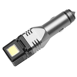 Incarcator auto 3 in 1 USB magnet lanterna COB
