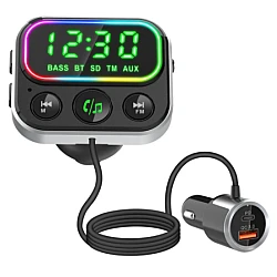 Incarcator auto cu Bluetooth 5.0 MP3 