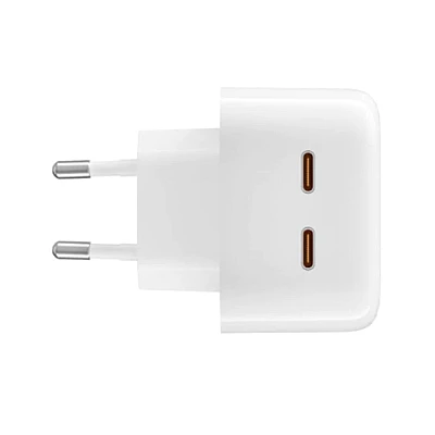 Incarcator compact cu doua porturi USB-C 35W USB C Incarcator compact cu doua porturi USB-C 35W USB C