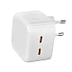 Incarcator compact cu doua porturi USB-C 35W USB C Incarcator compact cu doua porturi USB-C 35W USB C