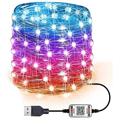 Instalatie luminoasa inteligenta bluetooth 4.0 control din aplicatie conectare prin USB 5 metri multicolora Instalatie luminoasa inteligenta bluetooth 4.0 control din aplicatie conectare prin USB 5 metri multicolora