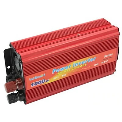 Invertor auto 12v-220v 1000w Portocaliu Invertor auto 12v-220v 1000w Portocaliu