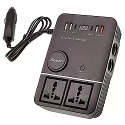 Invertor auto Olesson 1661 la 220V putere 200W Invertor auto Olesson 1661 la 220V putere 200W