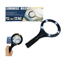 Lupa profesionala cu 5 leduri si trei moduri de iluminare Lupa profesionala cu 5 leduri si trei moduri de iluminare