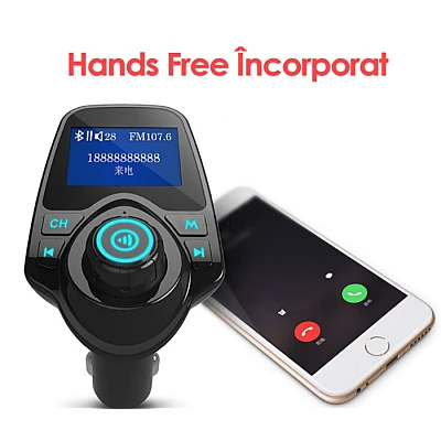 Modulator Bluetooth Masina T11 Hands Free Modulator Bluetooth Masina T11 Hands Free