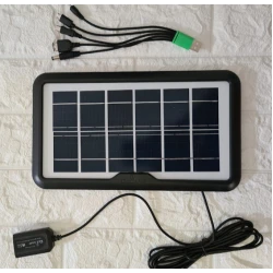 Panou solar cu incarcare CCLAMP 650 4w Panou solar cu incarcare CCLAMP 650 4w