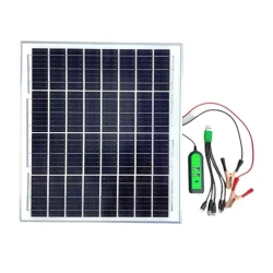 Panou solar portabil 25W cu USB si mufe pentru incarcare device uri CL 1826 Panou solar portabil 25W cu USB si mufe pentru incarcare device uri CL 1826