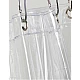 Perdea dus/cada TRANSPARENTA cu 12 gauri din otel inoxidabil 183 cm x 183 cm Perdea dus/cada TRANSPARENTA cu 12 gauri din otel inoxidabil 183 cm x 183 cm