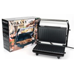 Sandwich Maker Grill tip gratar Sokany SK-220 1200 W placi anti-aderente