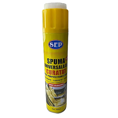 Spray SEP cu spuma activa pentru curatat tapiterie 650ml Spray SEP cu spuma activa pentru curatat tapiterie 650ml