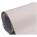 Sul autoadeziv din piele ecologica (imitatie piele) 0.75 x 2.5m ALB Cream