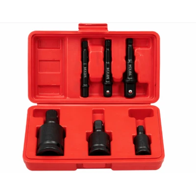 Set 6 adaptoare impact reductoare si prelungitoare 1/4 3/8 si 1/2 otel