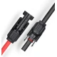 2 Cabluri pentru Panou Solar Fotovoltaic 4 mm x 4 m