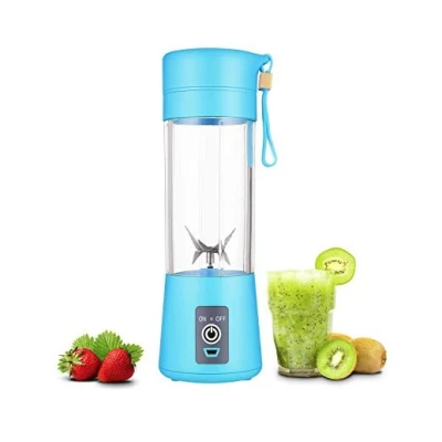 Blender electric portabil reincarcabil ALBASTRU