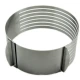 Formă de tort rotundă din Inox reglabilă (24-30cm)