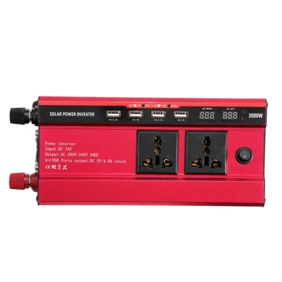 Invertor de Tensiune XUYUAN 12V-220V 2000W Negru