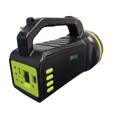 Kit solar CL-18 cu radio și lanternă 10W  + 3 becuri