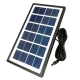 Kit solar CL-18 cu radio și lanternă 10W  + 3 becuri