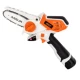 Mini Fierastrau electric ASR -CS18 portabil cu 2 acumulatori  si aparatoare lant