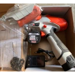 Mini Fierastrau electric ASR -CS18 portabil cu 2 acumulatori  si aparatoare lant