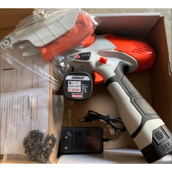 Mini Fierastrau electric ASR -CS18 portabil cu 2 acumulatori  si aparatoare lant