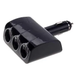 Priza auto 12V Olesson 1520 cu 3 intrari 120W negru