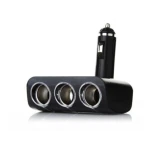 Priza auto 12V Olesson 1520 cu 3 intrari 120W negru