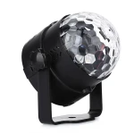 Proiector Rotativ La Priza, LED RGB, 3 Lumini