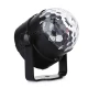 Proiector Rotativ La Priza, LED RGB, 3 Lumini