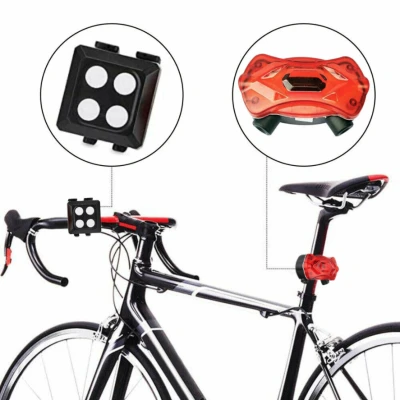 Semnalizare Bicicleta KXK-03 cu Telecomanda  Semnalizare si Incarcare USB