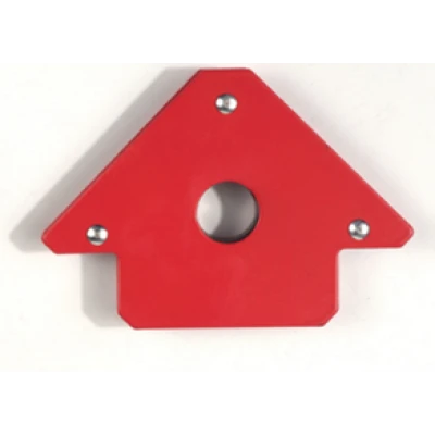Suport magnetic pentru sudură în unghi, roșu, 3”