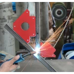 UB Suport magnetic pentru sudură în unghi roșu 4”