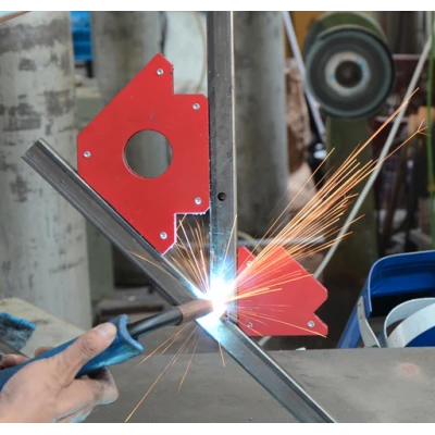 UB Suport magnetic pentru sudură în unghi roșu 4”