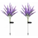 Set 2 Lampi solare LED tip LAVANDA pentru gradina iluminare decorativa exterior