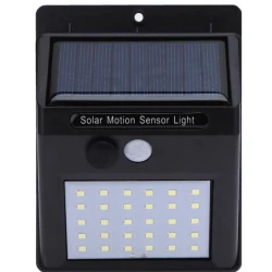 UB Lampa BRIGHT 30 LED Solara cu senzor de miscare si lumina 1 mod ILUMINARE
