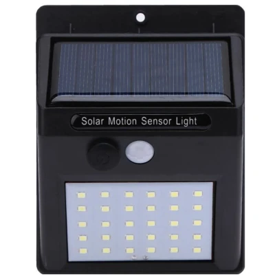 UB Lampa BRIGHT 30 LED Solara cu senzor de miscare si lumina 1 mod ILUMINARE