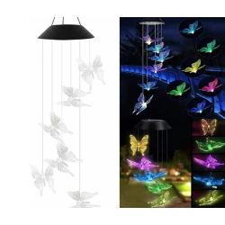 UB Ghirlanda solara ornamentala cu 6 FLUTURASI  pe cablu