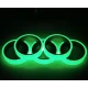 UB Set 2 Benzi fosforescente autoadezive rola 3 m lungime lumineaza verde