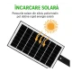 Lampa solara LED exterior cu senzor de miscare telecomanda CB 210 cu 6 casete LED