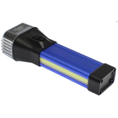 Lanterna de mana portabila LED reincarcabila cu lumina laterala COBA CB 888